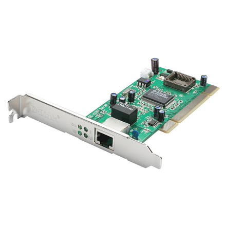D-Link DGE-528T PCI Network Adapter with 1 10/100/1000Base-T RJ-45 port PCI