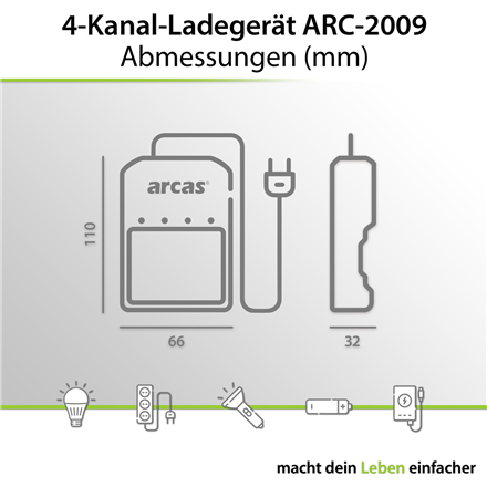 ARCAS CHARGER ARC-2009 Arcas