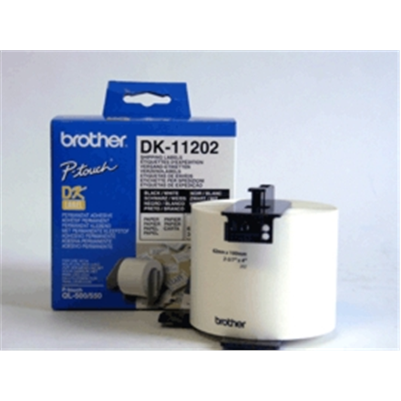 Brother DK-11202 Shipping Labels White