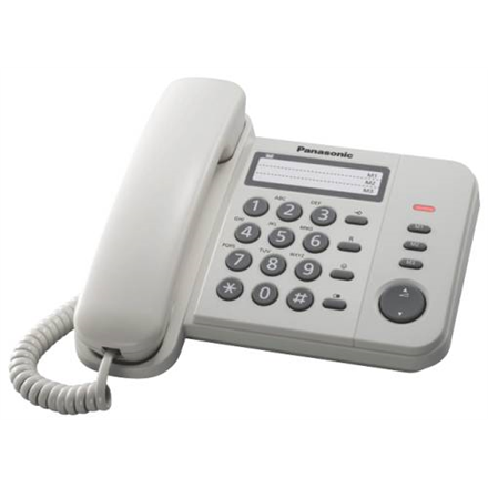 Panasonic Corded Phone KX-TS520FXW White