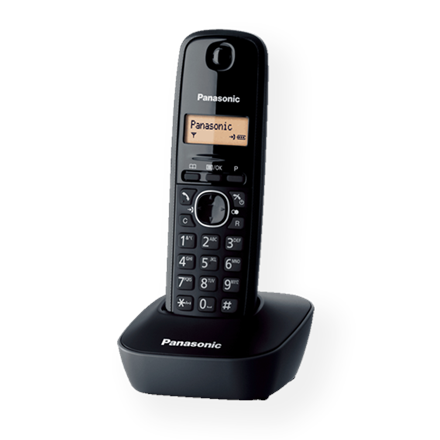 Panasonic Cordless KX-TG1611FXH Black