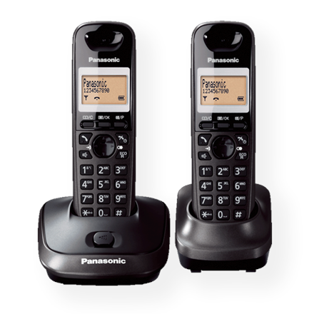 Panasonic Cordless KX-TG2512FXT Black