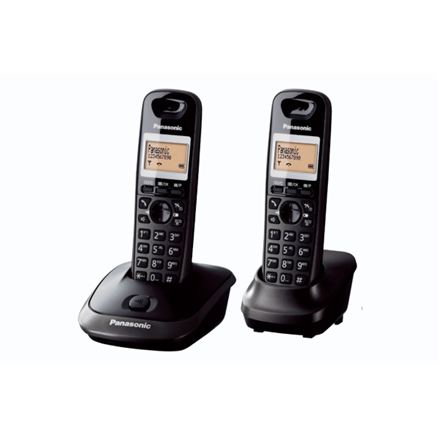 Panasonic Cordless KX-TG2512FXT Black