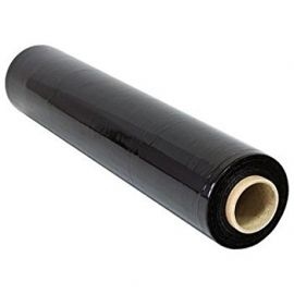 Pakavimo plėvelė Stretch 17x450mm 200m juoda