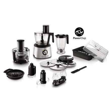 Philips Avance Collection Food processor HR7778/00 Stainless steel