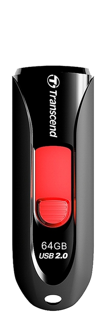 MEMORY DRIVE FLASH USB2 64GB/590 TS64GJF590K TRANSCEND
