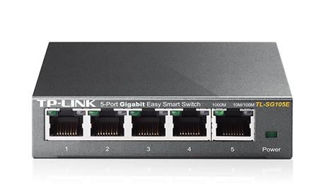 TP-LINK 5x10Base-T / 100Base-TX / 1000Base-T TL-SG105E