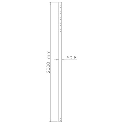 TV SET ACC MOUNT EXTENS. POLE/50KG FPMA-CP200BLACK NEOMOUNTS