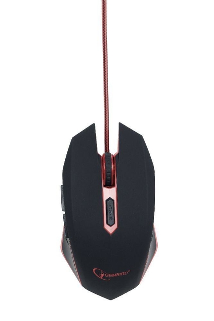 MOUSE USB OPTICAL GAMING/RED MUSG-001-R GEMBIRD
