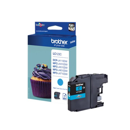 Brother LC123C Ink Cartridge
