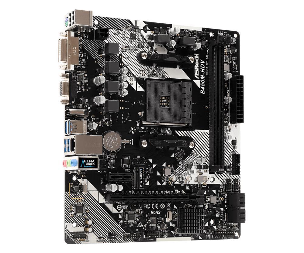 ASROCK AMD B450 SAM4 MicroATX