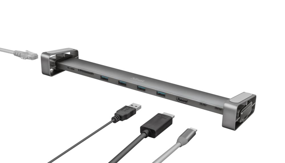 NB ACC DOCKING STATION USB-C/DALYX 10-IN-1 23417 TRUST