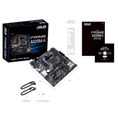 ASUS AMD A520 SAM4 MicroATX