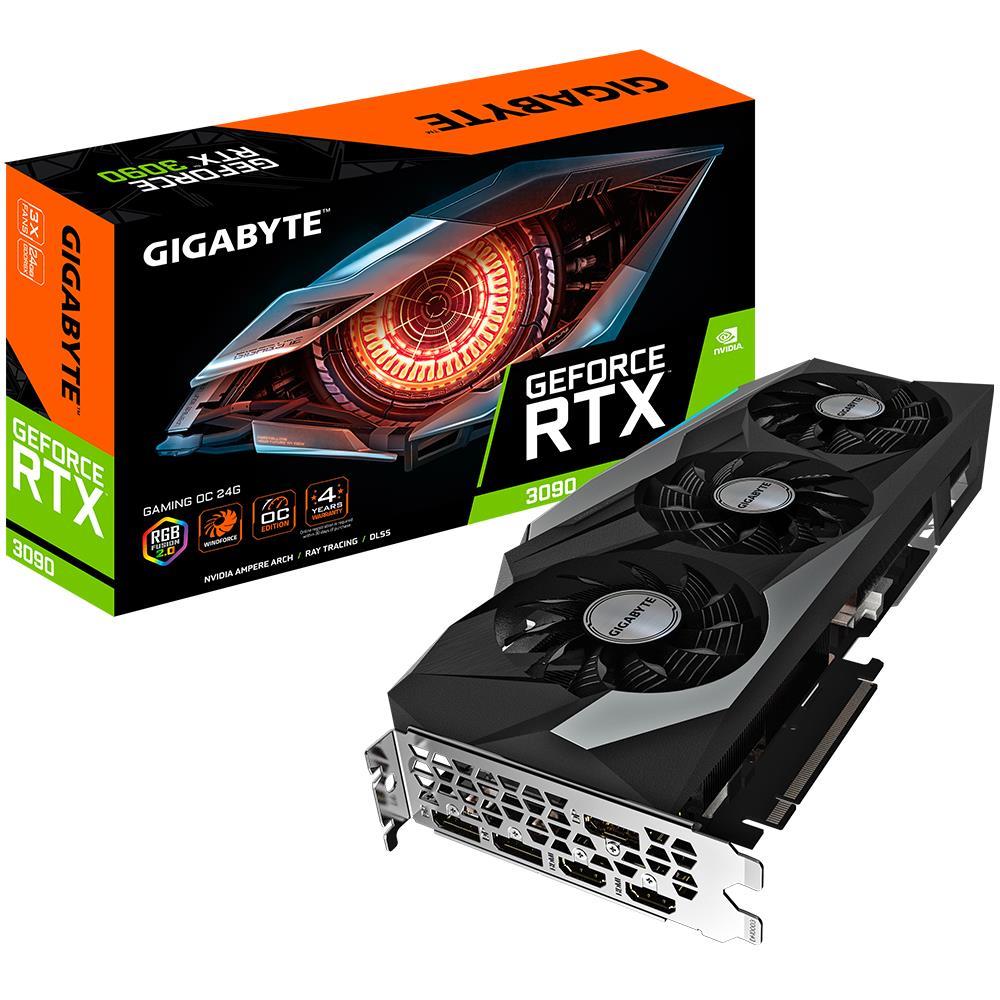 Graphics Card GIGABYTE NVIDIA GeForce RTX 3090 24 GB