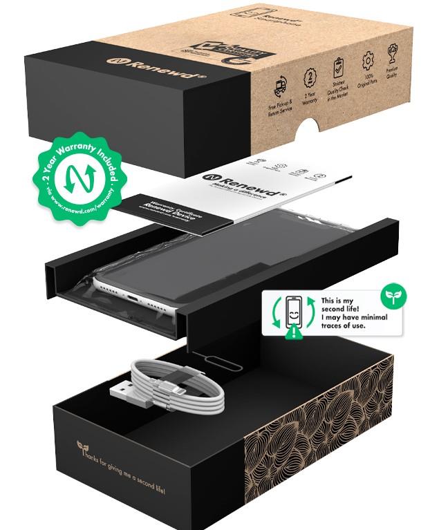 MOBILE PHONE IPHONE XS 64GB/SILVER RND-P12264 APPLE RENEWD