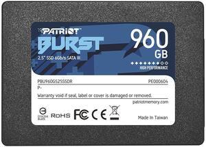 PATRIOT Burst Elite 960GB SATA 3.0