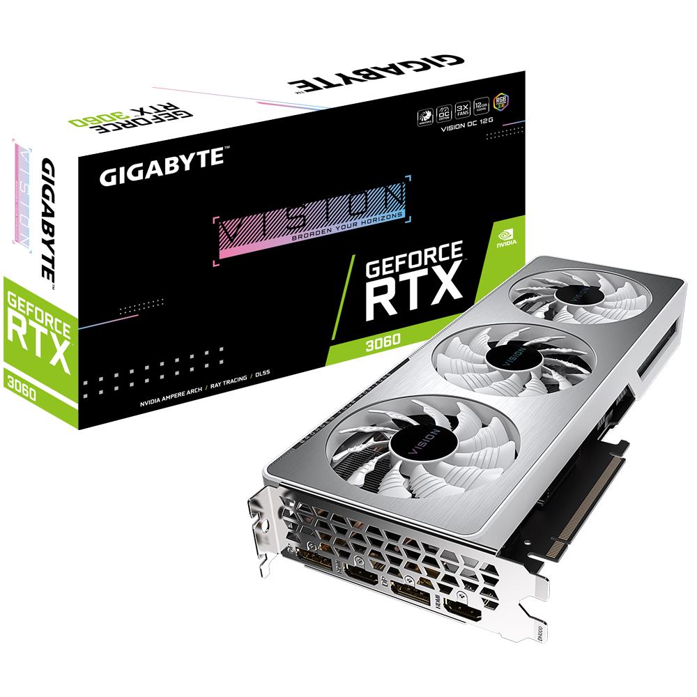 GIGABYTE NVIDIA GeForce RTX 3060 12 GB 192 bit