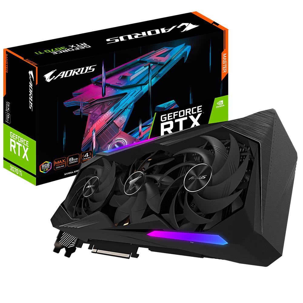 Graphics Card GIGABYTE NVIDIA GeForce RTX 3070 Ti 8 GB