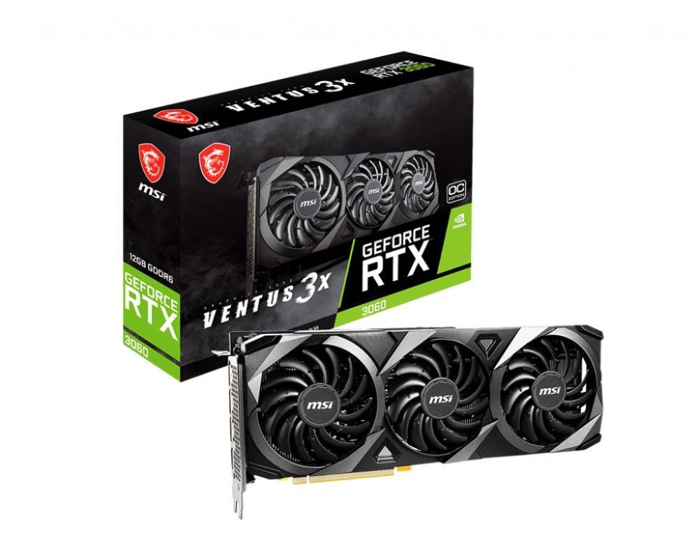 MSI NVIDIA GeForce RTX 3060 12 GB GDDR6