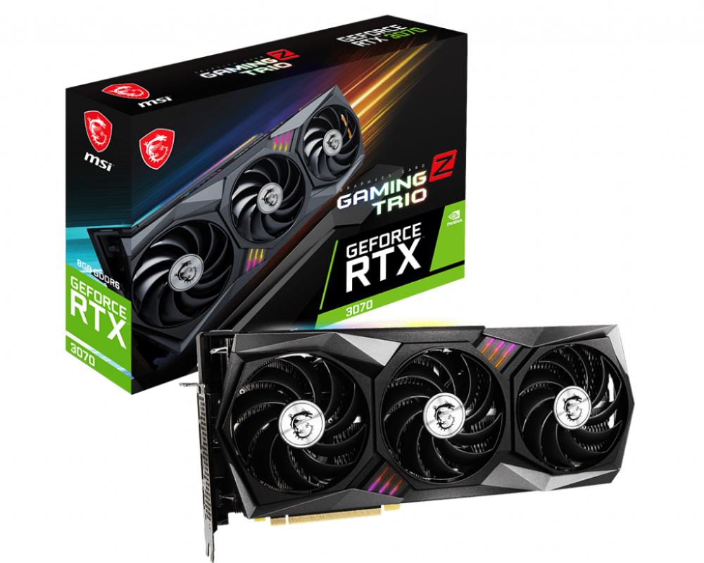 Graphics Card MSI NVIDIA GeForce RTX 3070 8 GB