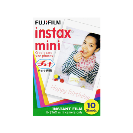 Fujifilm | Instax Mini Glossy Instant Film | 86 x 54 mm | Quantity 10