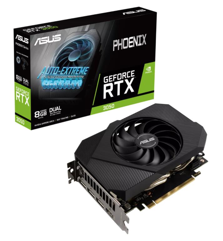 Graphics Card ASUS NVIDIA GeForce RTX 3050 8 GB