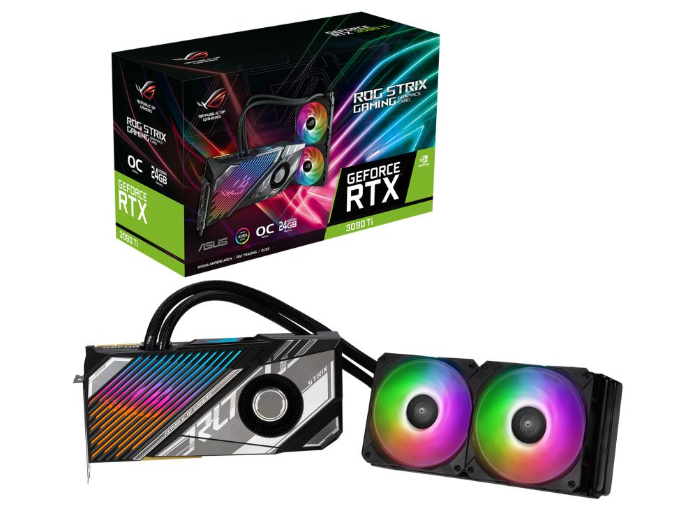 VGA PCIE16 RTX3090TI 24GB/STRIX-LC-RTX3090TI-O24GGA ASUS