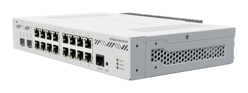 NET ROUTER 1000M 16PORT/CCR2004-16G-2S+PC MIKROTIK