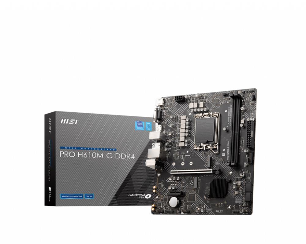 MSI Intel H610 LGA1700 MicroATX