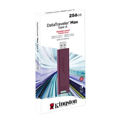 MEMORY DRIVE FLASH USB3.2/256GB DTMAXA/256GB KINGSTON