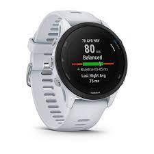 SMARTWATCH FORERUNNER 255MUSIC/WHITESTONE 010-02641-31 GARMIN