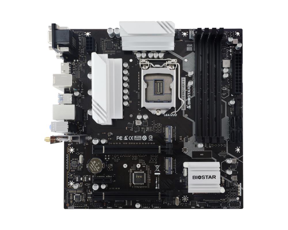BIOSTAR Intel B560 LGA1200 MicroATX