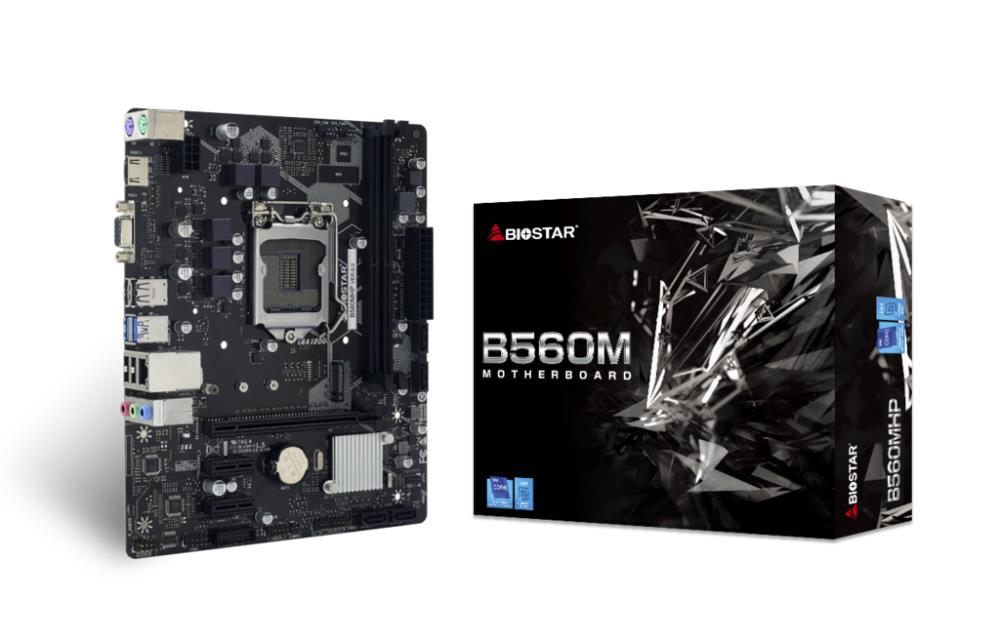 BIOSTAR Intel B560 LGA1200 MicroATX