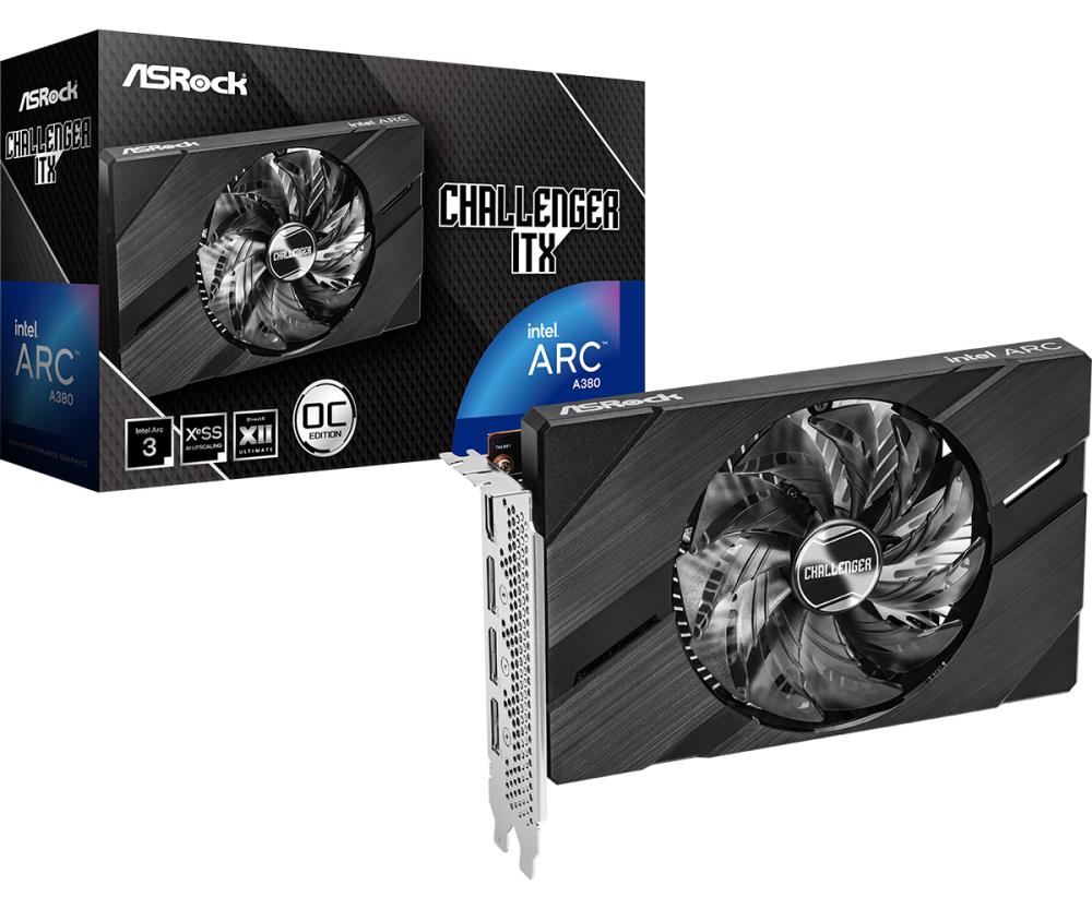 ASROCK Intel Arc A380 6 GB GDDR6