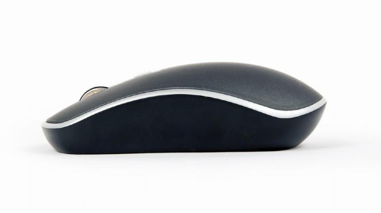 MOUSE USB OPTICAL WRL BLACK/SILVER MUSW-4B-06-BS GEMBIRD