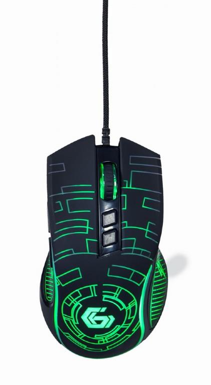 MOUSE USB OPTICAL GAMING/BLACK MUSG-RGB-01 GEMBIRD