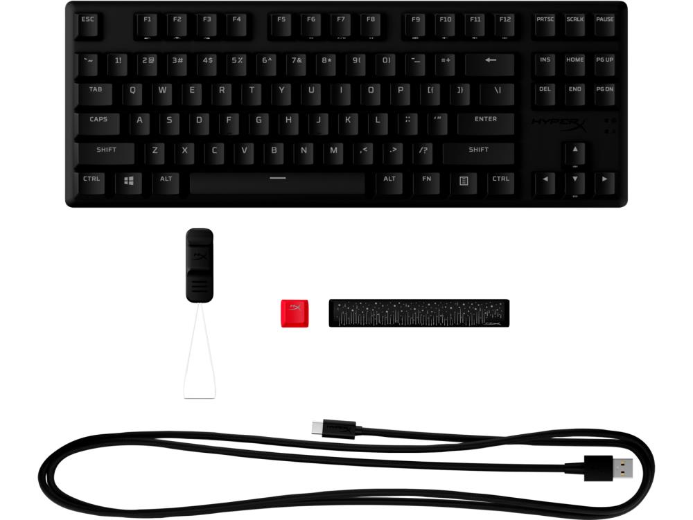 KEYBOARD ALLOY ORIGINS PBT HX/RED 639N3AA#ABA HYPERX