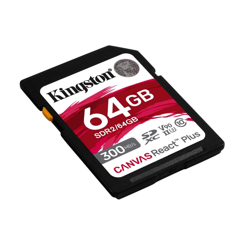 MEMORY SDXC 64GB C10/SDR2/64GB KINGSTON