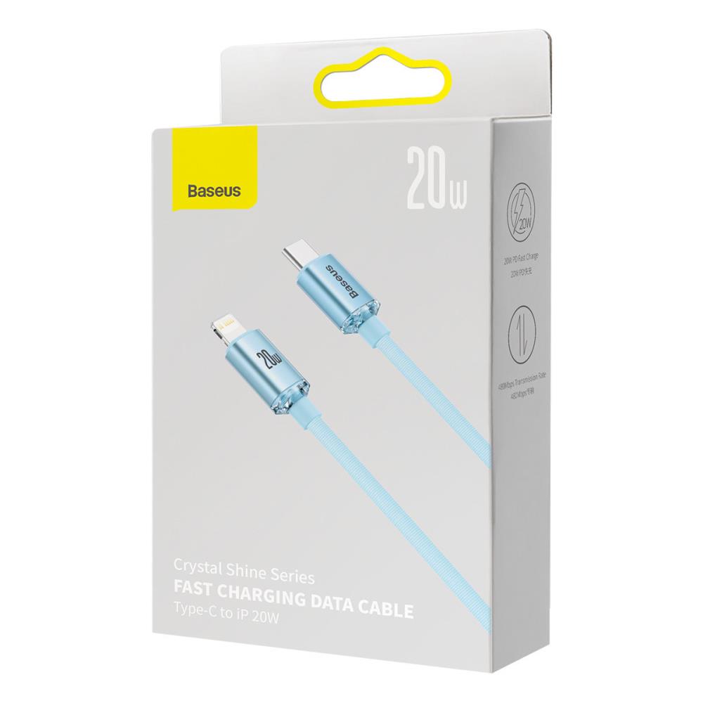 CABLE LIGHTNING TO USB-C 1.2M/SKY BLUE CAJY001303 BASEUS