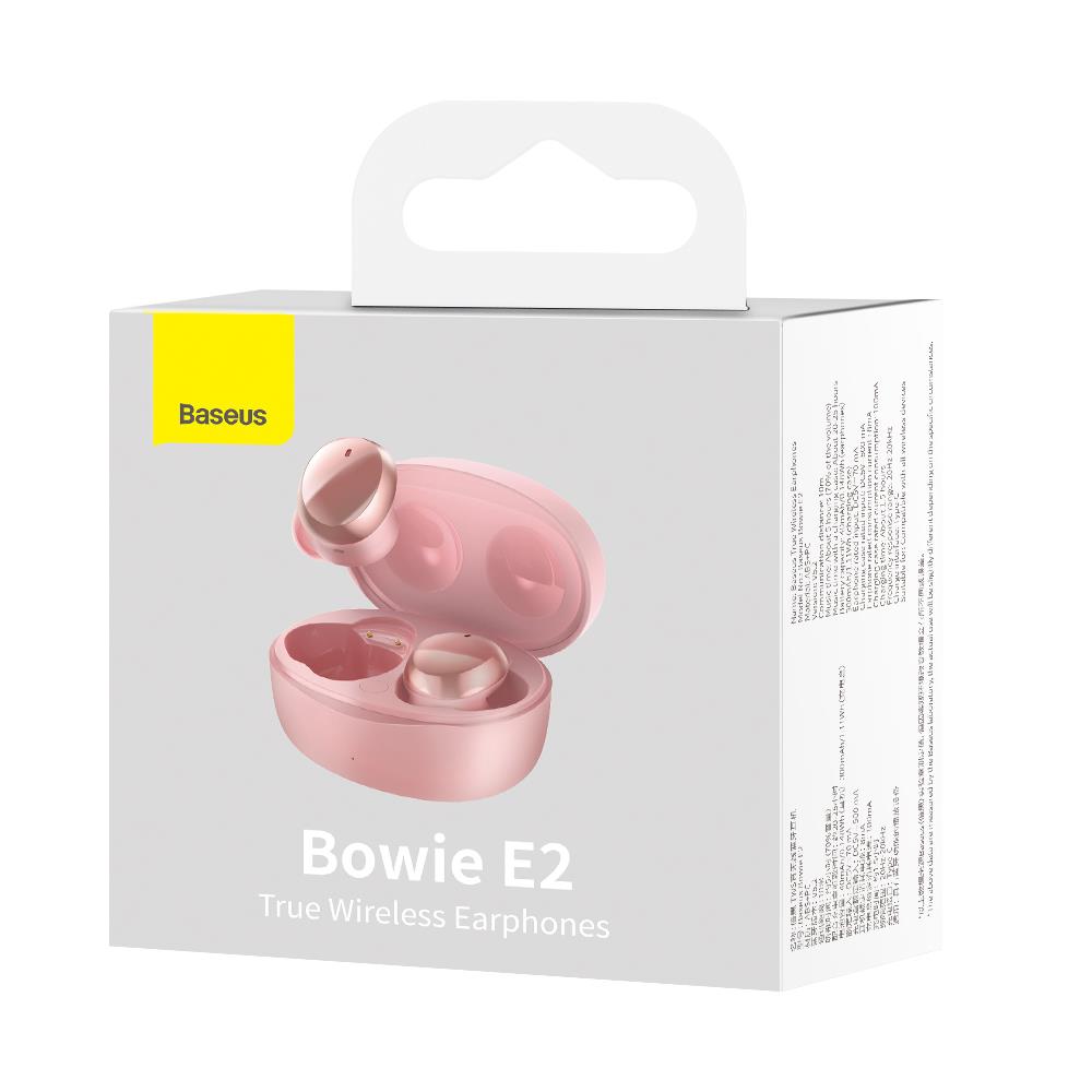HEADSET WRL BOWIE E2/PINK NGTW090004 BASEUS