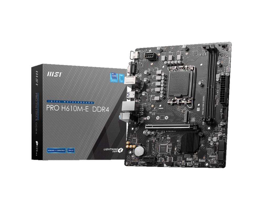 MSI Intel H610 LGA1700 MicroATX