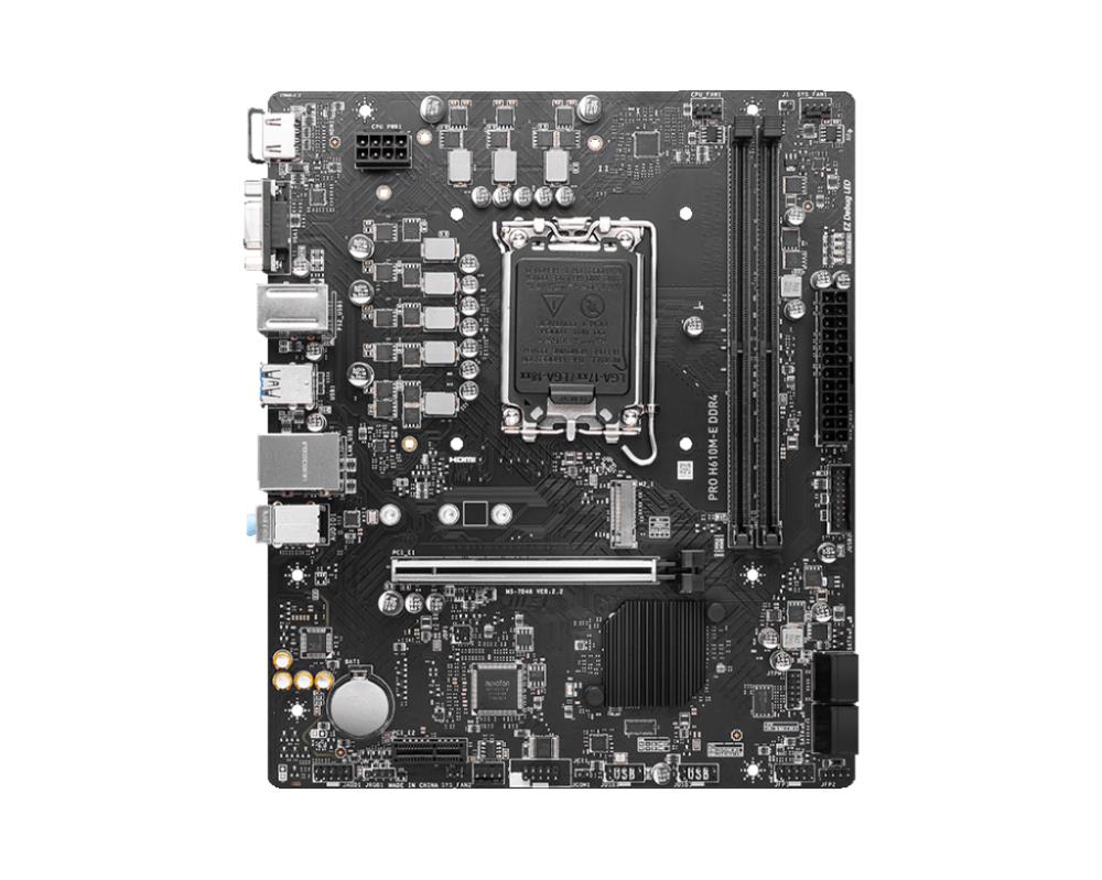 MSI Intel H610 LGA1700 MicroATX