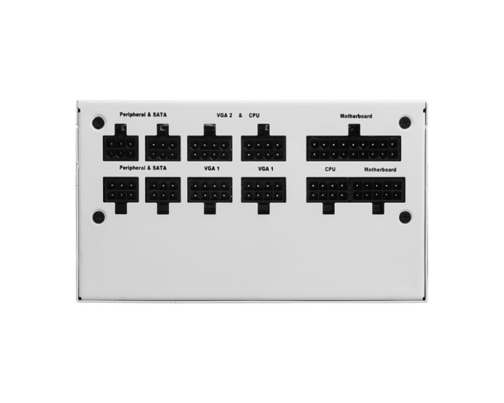 MSI 750 Watts Efficiency 80 PLUS GOLD PFC Active