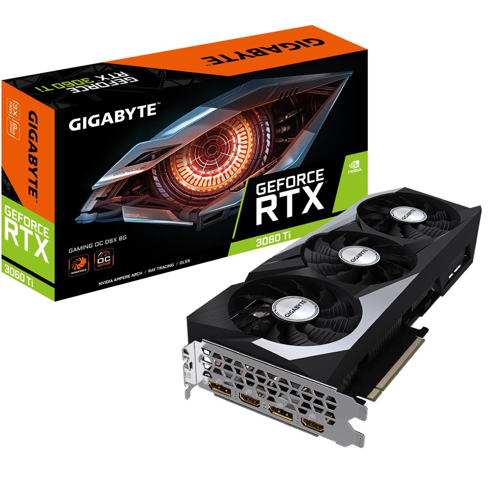 GIGABYTE NVIDIA GeForce RTX 3060 Ti 8 GB GDDR6X