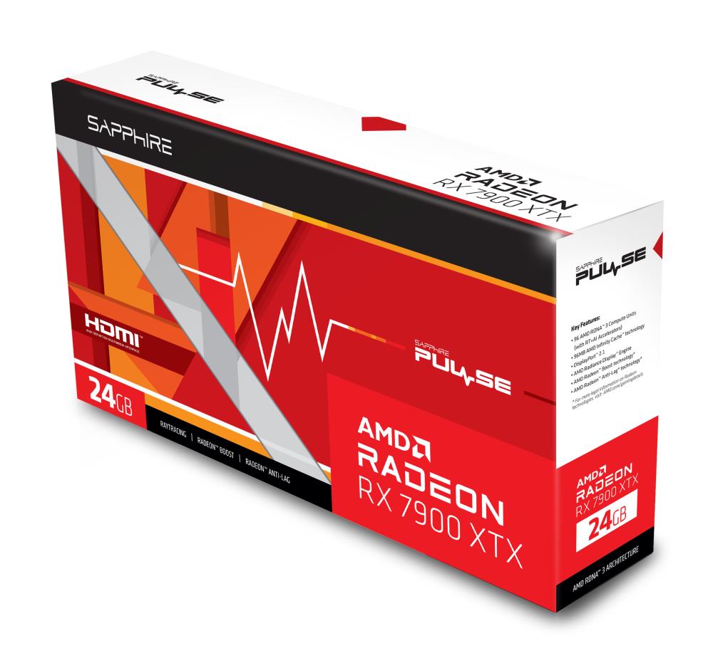 SAPPHIRE AMD Radeon RX 7900 XTX 24 GB GDDR6