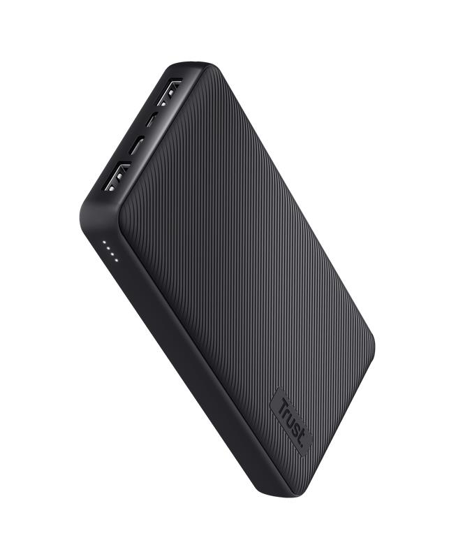 POWER BANK USB 20000MAH/PRIMO ECO BLACK 24676 TRUST