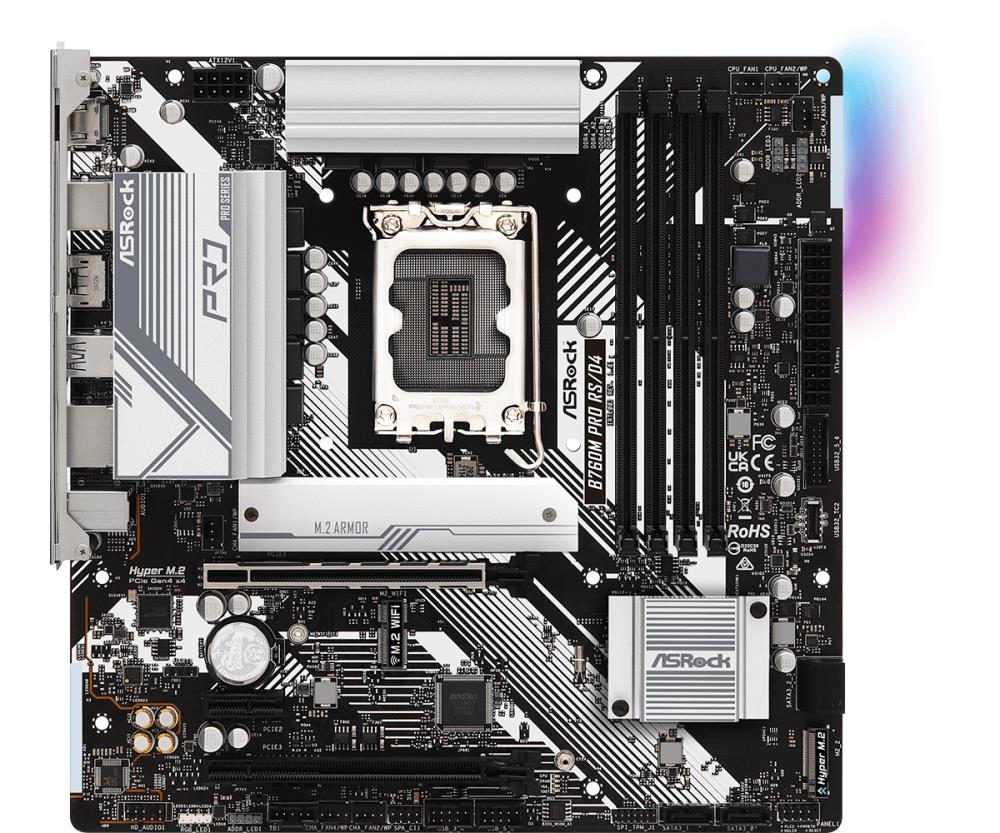 ASROCK Intel B760 Express LGA1700 Micro-ATX