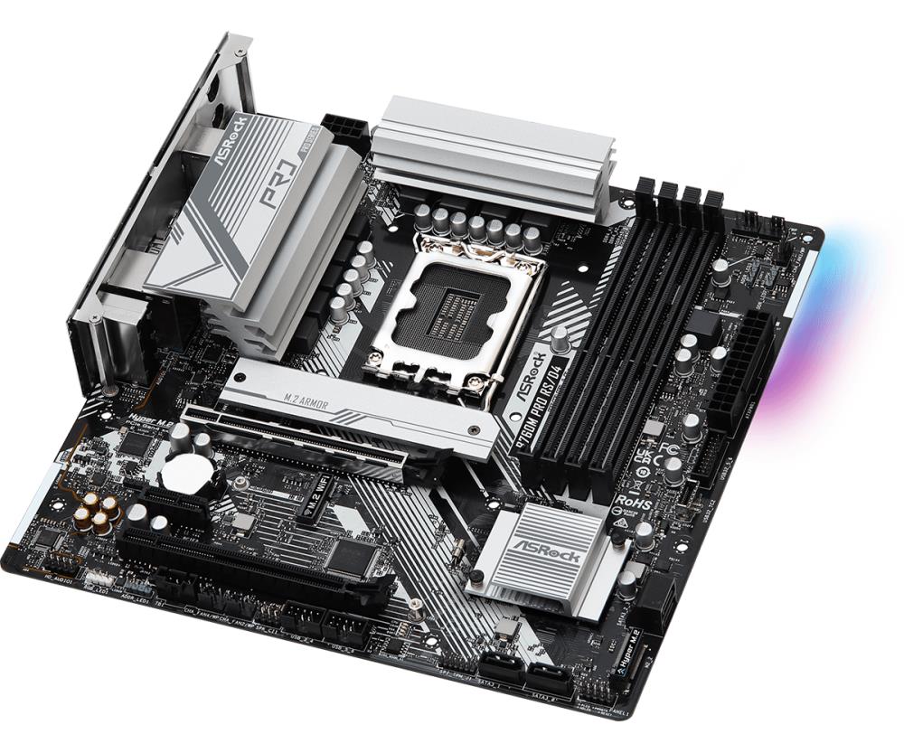 ASROCK Intel B760 Express LGA1700 Micro-ATX