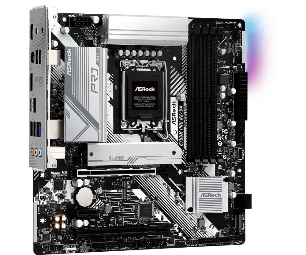 ASROCK Intel B760 Express LGA1700 Micro-ATX