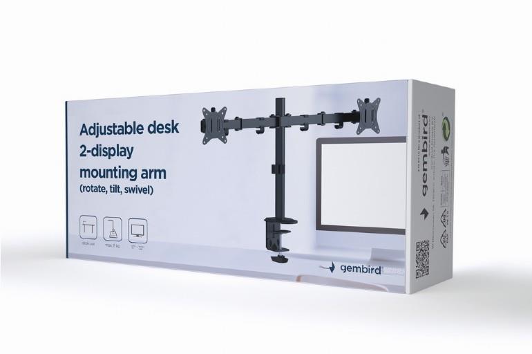 DISPLAY ACC MOUNTING ARM/17-32" MA-D2-01 GEMBIRD